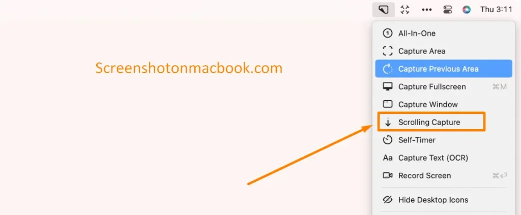 How to Take Scrolling Screenshot on Mac 